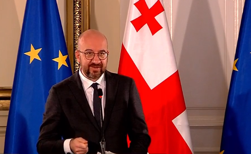საქართველოში არსებული პოლიტიკური კრიზისი ევროკავშირს აშფოთებს - შარლ მიშელი