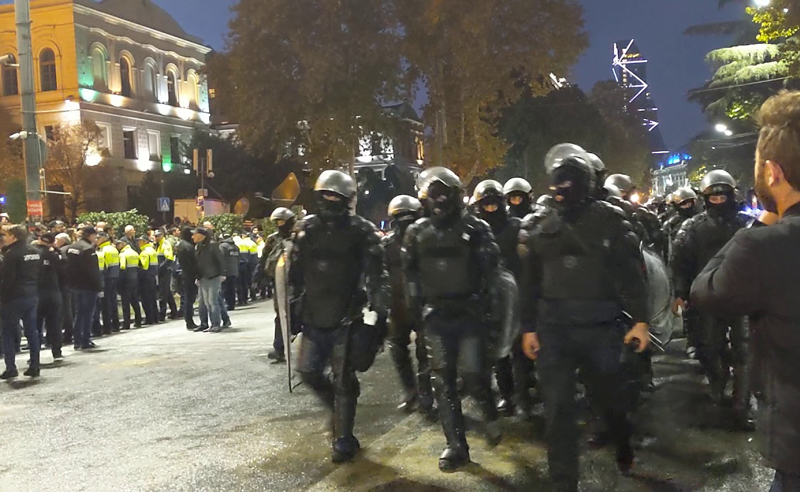 სპეცრაზმელები აქციის გამო ქართლიდანაც ჩამოიყვანეს
