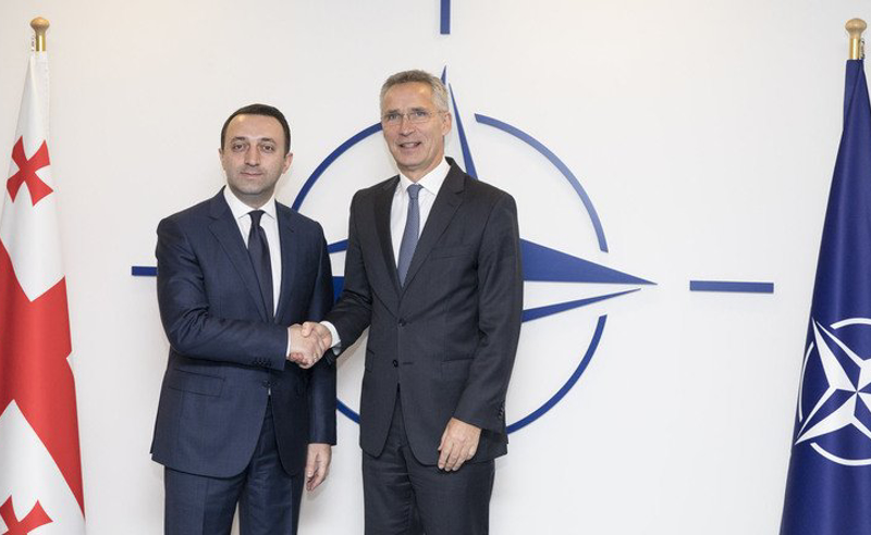 ღარიბაშვილი ნატოს გენერალურ მდივანს შეხვდება