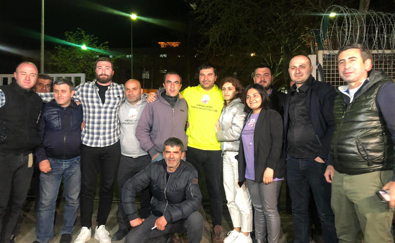 1 საათში შეგროვებული გირაოს თანხა - გიორგი მუმლაძე თავისუფალია