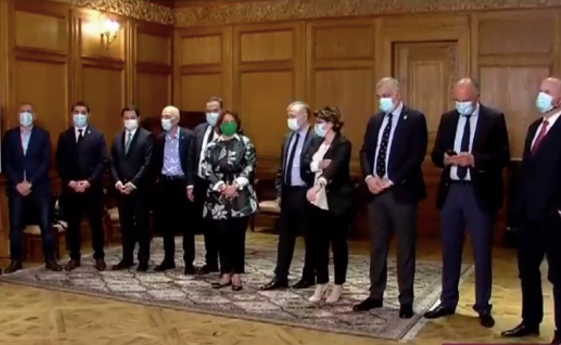 პოლიტიკური განაცხადი გაკეთებულია -  შარლ მიშელის დოკუმენტზე ხელმოწერა შედგა