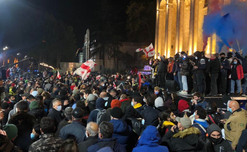 პარლამენტთან დაუმორჩილებლობის აქცია გაიმართება
