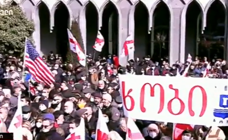 დარწმუნებული ვარ, მთელი საქართველო, ხულოდან ლაგოდეხის ჩათვლით, პროტესტს შეუერთდება - დავით კირკიტაძე