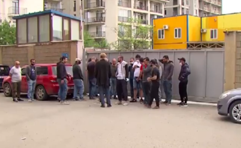 პროტესტი ნაბეღლავში - დასაქმებულები გაფიცვას აგრძელებენ