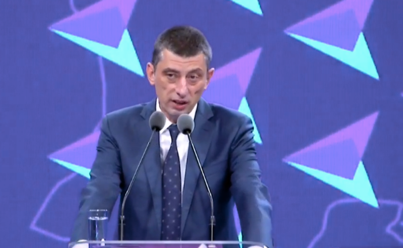 გახარია საკუთარი პარტიის თავმჯდომარედ აირჩიეს
