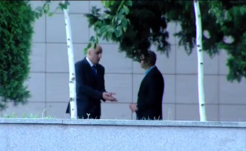 მელია და ელისაშვილი სენატორებთან შეხვედრამდე - ფოტო სასტუმროდან