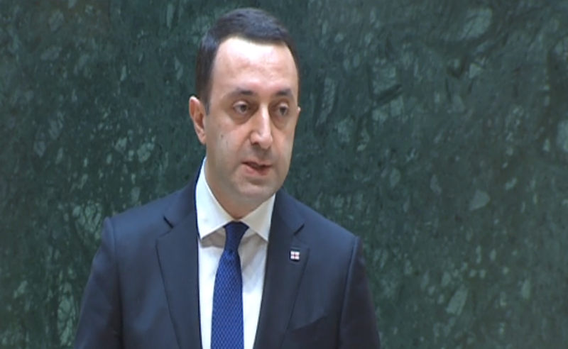 ოპოზიციის დესტრუქციულმა ქმედებამ ქვეყანას უდიდესი ზიანი მიაყენა - ღარიბაშვილი