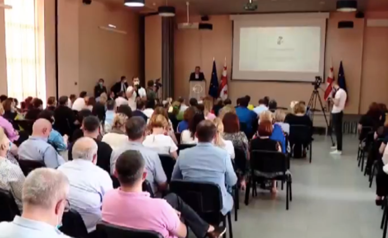 გავაპროტესტეთ დეზინფორმაციული კამპანია - მოსამართლეების შეხვედრა დასრულდა