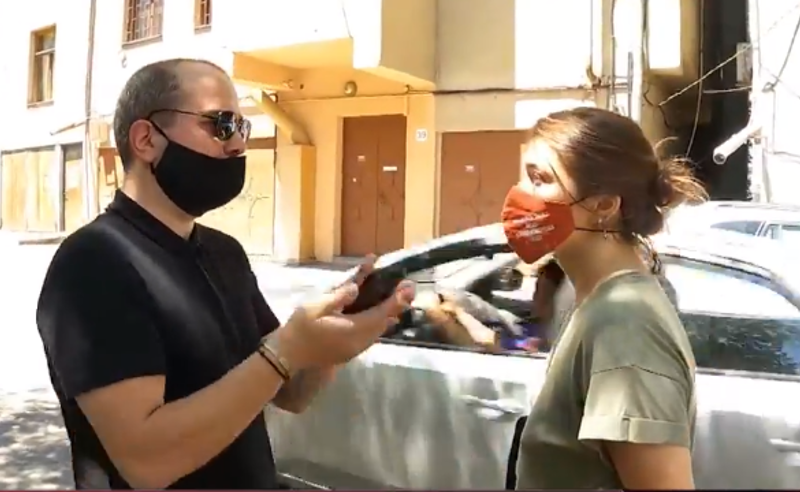 სამოქალაქო აქტივისტების გადაადგილებას სუს-ი აკონტროლებდა - ვიდეომასალა ტვ პირველმა მოიპოვა