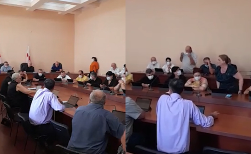 გორის საკრებულოს სხდომაზე თავმჯდომარემ დეპუტატს "ქუჩის ქალი" უწოდა