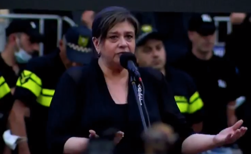 "ბრგე" ვაჟკაცებო, რა დედამ გაგზარდათ, ვინ მოგწამლათ ასე - თამრიკო ჭოხონელიძე