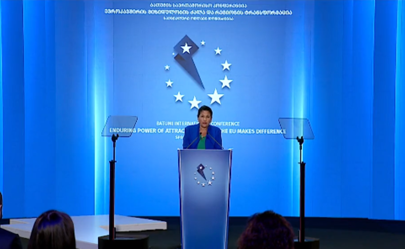 საქართველოს ევროპული მომავალი არის გარდაუვალი და განუყოფელი- სალომე ზურაბიშვილი
