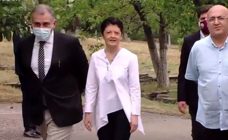 უპრეცედენტო ზომები ჟურნალისტების კითხვებისაგან თავის დასაცავად - წულუკიანი პრეზენტაციას მართავს