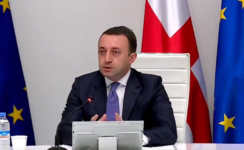 ჩვენი ქვეყნის ეკონომიკის გაჯანსაღება შთამბეჭდავი ტემპით მიმდინარეობს - ღარიბაშვილი 