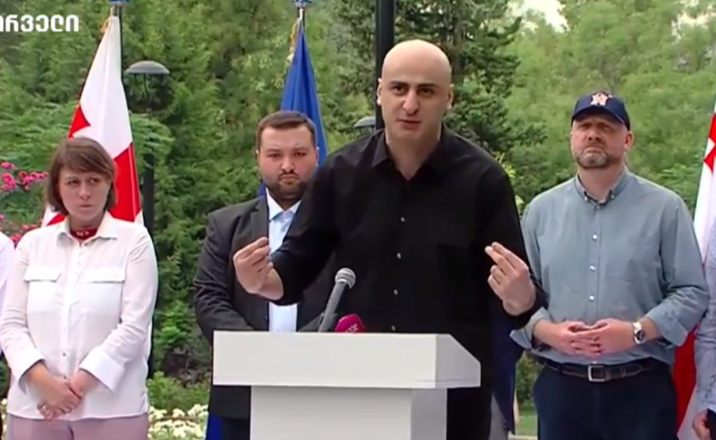 დარწმუნებული ვარ, ოლიგარქიულ რეჟიმს პირველივე ტურში დავამარცხებთ - ნიკა მელია