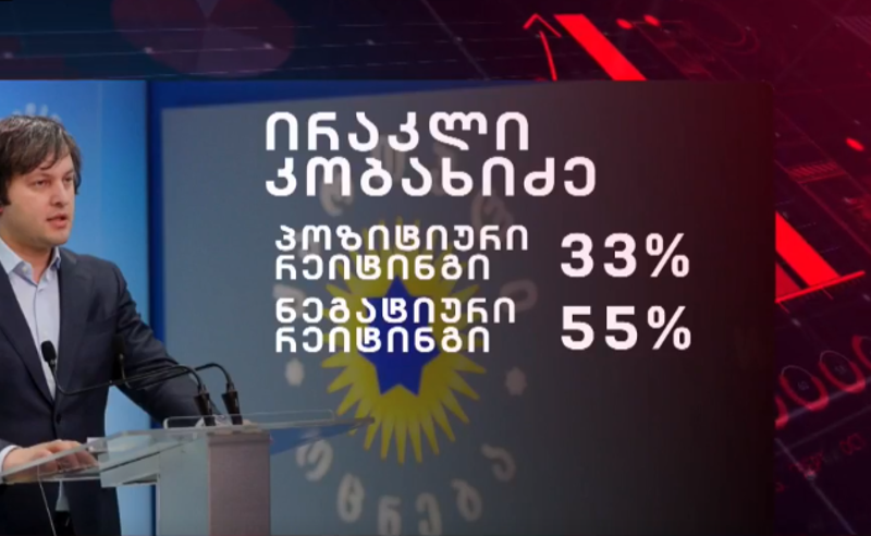 უარყოფითი რეიტინგი, თუ აქტიური პარტიული, საშტაბო საქმიანობა - რატომ არ ჩანს ირაკლი კობახიძე