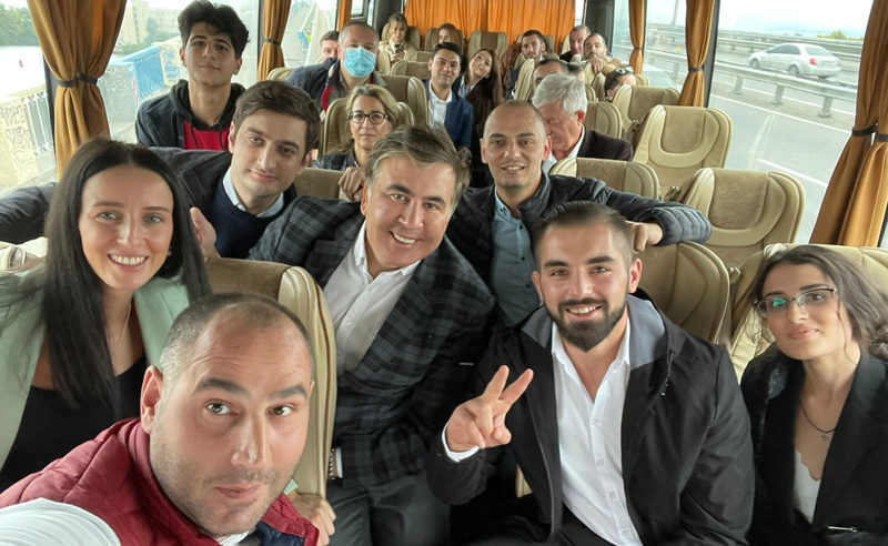 "პირველი 20 მონაწილე გვესტუმრა კიევში" - მიხეილ სააკაშვილი იდეების კონკურსზე
