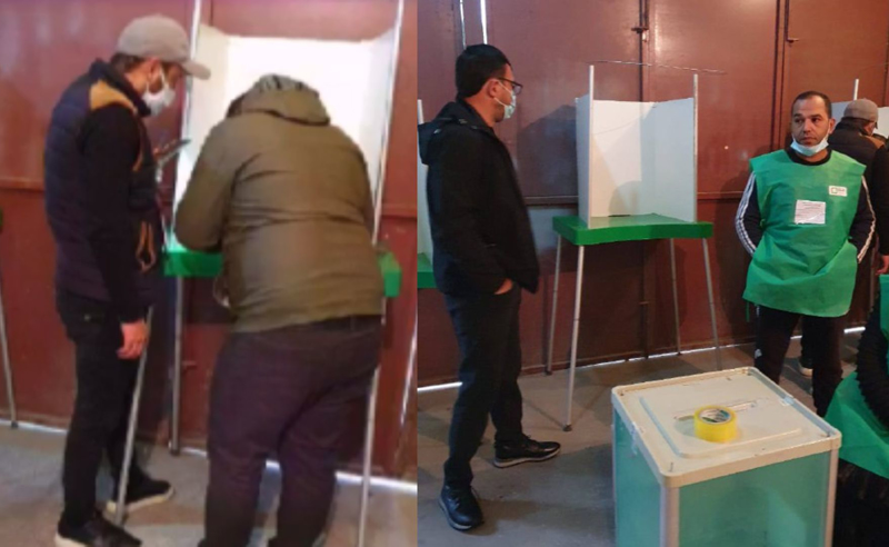 ამომრჩევლის ნების კონტროლი - ყიზილაჯლოში, საარჩევნო უბანზე უცხო პირი კაბინაში ამომრჩეველთან ერთად შევიდა 