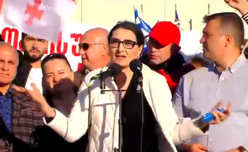 ხო არ გადავირიეთ ხალხო, საქართველოს ანექსია მიმდინარეობს - თაკო ჩარკვიანი (ვიდეო) 