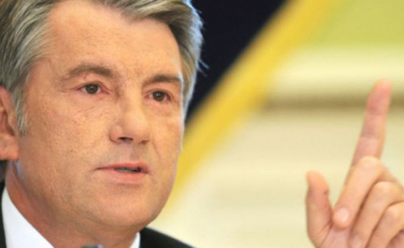 "ქართველთა ამბიციის მიღწევისას სააკაშვილი თქვენთან იდგა"  - იუშენკო ქართველებს მიმართავს