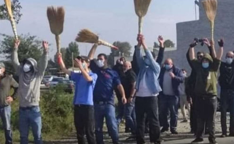 დაპირისპირება შიდა ქართლში - ,,ცოცხების აქცია" გორშიც მოაწყვეს