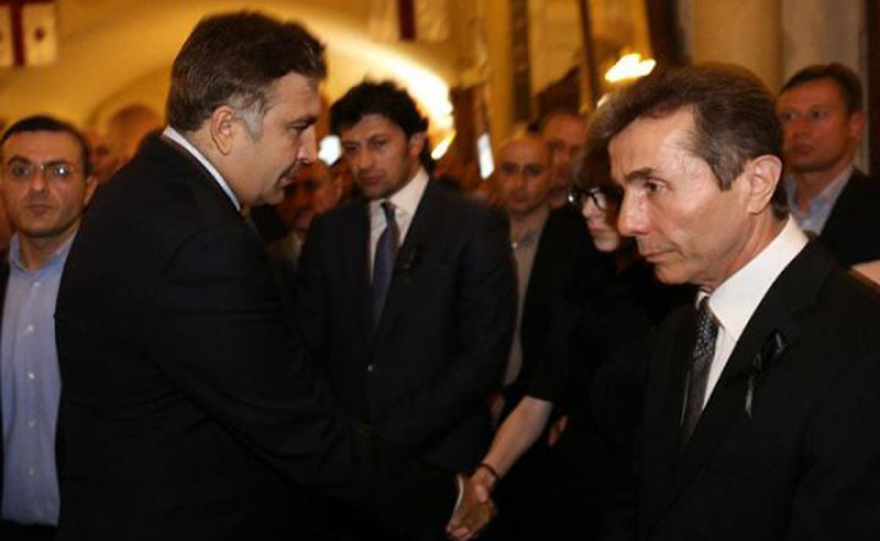 "გამბედაობა რომ გქონდეს..." - სააკაშვილი ივანიშვილს მიმართავს