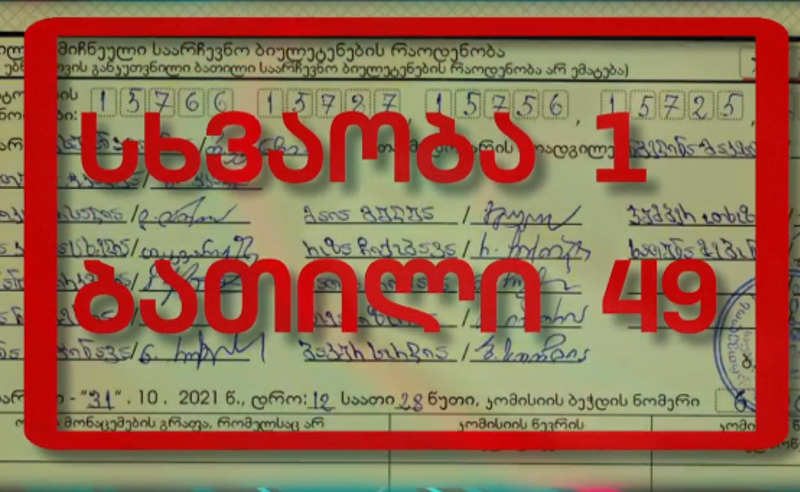 ქუთაისი, ფოთი, ხაშური, ზუგდიდი, ბათუმი, თბილისი - მტკიცებულებები, თუ როგორ გაუბათილეს ოპოზიციას მოპოვებული გამარჯვება 