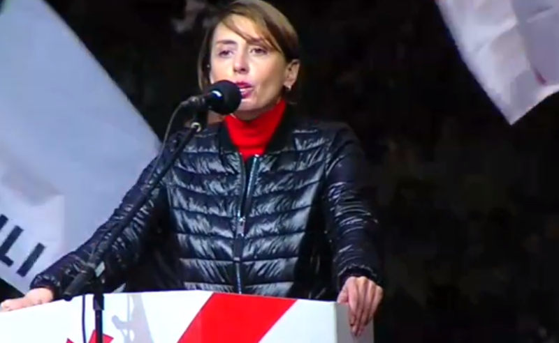 ყველაზე დიდი სამშობლოსთვის თავგანწირვაა, რაც სააკაშვილმა უკვე აჩვენა - ხატია დეკანოიძე