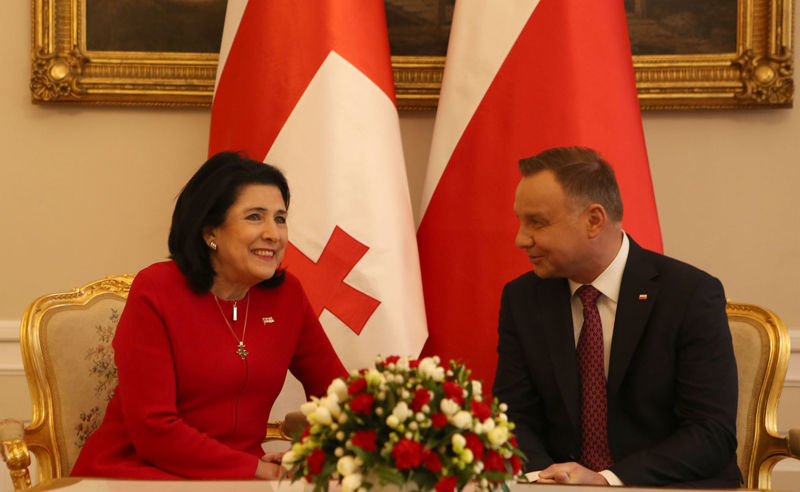 მიხეილ სააკაშვილი პატიმრობა საქართველოს იმიჯს აზიანებს - პოლონეთის პრეზიდენტის მიმართვა სალომე ზურაბიშვილს