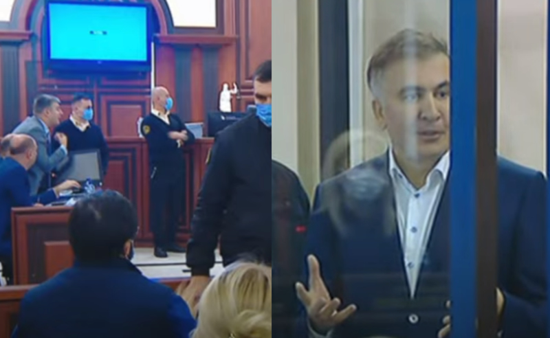 ხმაური  სააკაშვილის პროცესზე - ერთმანეთს ადვოკატები და პროკურორი დაუპირისპირდნენ 