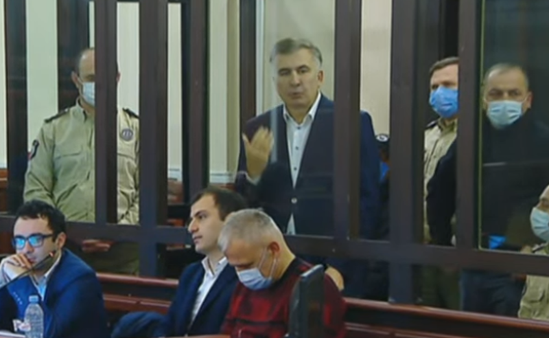 3 საათით ადრე მომიყვანეს... ივანიშვილს ეშინია, რომ მე ველაპარაკო საზოგადოებას - მიხეილ სააკაშვილი 