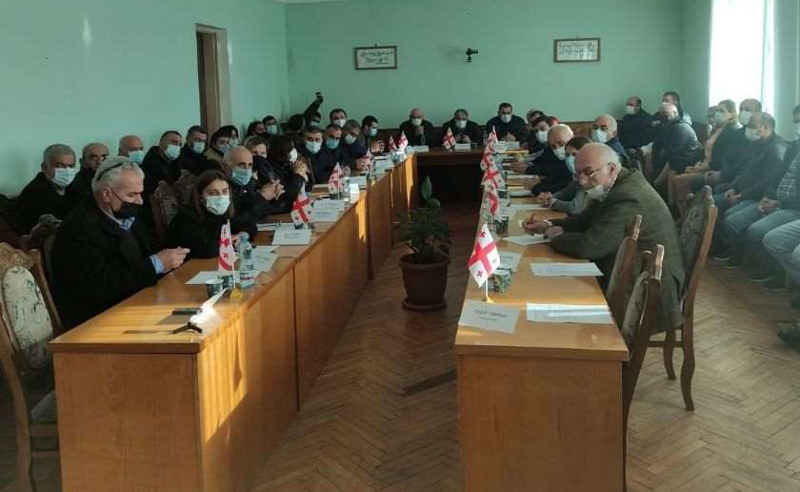 წალენჯიხაში საკრებულოს თავმჯდომარე კვლავ ვერ აირჩიეს