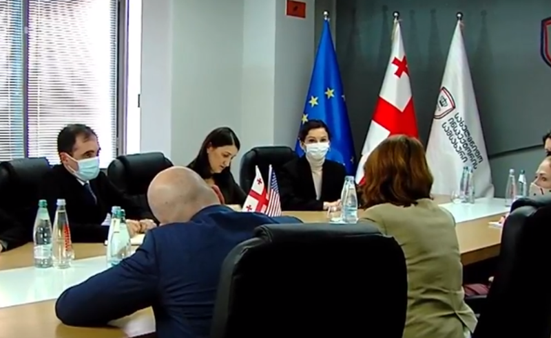 სახელმწიფო ინსპექტორის გაუქმება - ლონდა თოლორაია დიმპლომატიურ კორპუსს ხვდება 