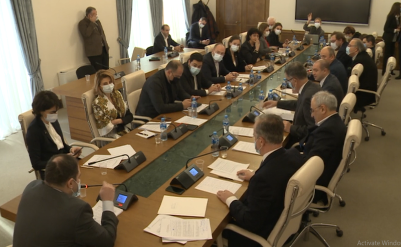 საგარეო კომიტეტის  სხდომა დასრულდა - "ოცნებამ" რუსეთი ისევ არ ახსენა 