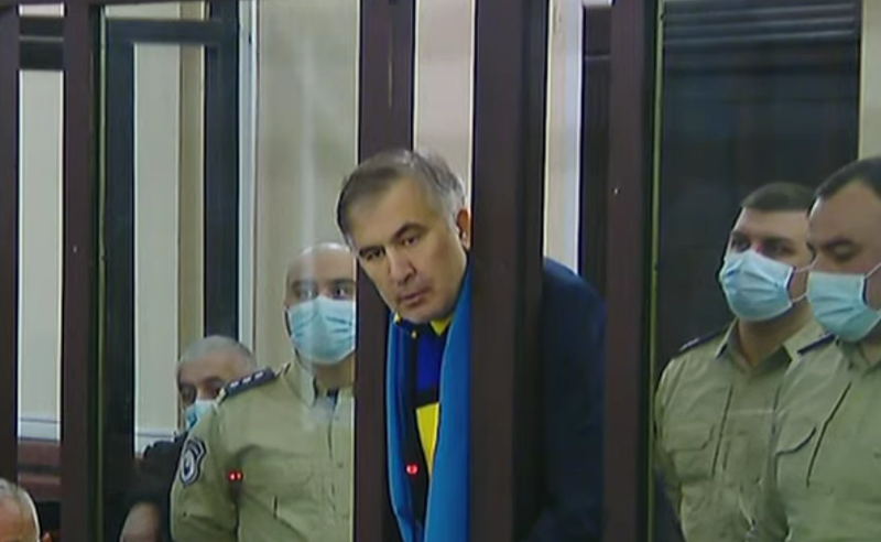 "კი არ დავფორთხავდი ფრონტის წინა ხაზზე ვიყავი" - სააკაშვილი აგვისტოს ომზე
