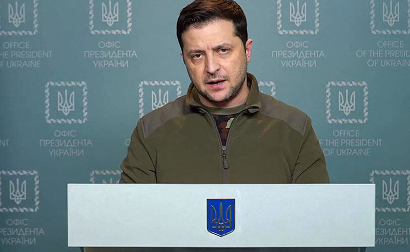 "მერწმუნეთ, რომ დედამიწაზე მშვიდ ადგილს ვერ იპოვით, გარდა სამარისა" - ზელენსკი ოკუპანტებს