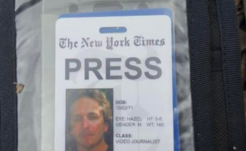 ირპენში ოკუპანტებმა "NEW YORK TIMES"-ის ჟურნალისტი მოკლეს