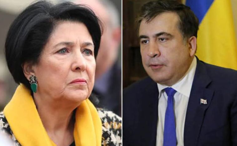 ველოდები მეთორმეტე დაწესებულებაში, ერთად ვიშიმშილოთ - სააკაშვილი ზურაბიშვილს