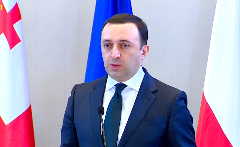 აგვისტოს ომის შემდეგ მსოფლიომ სანქციები არ დაუწესა რუსეთს -  ღარიბაშვილი პოლონეთის პრემიერთან შეხვედრისას