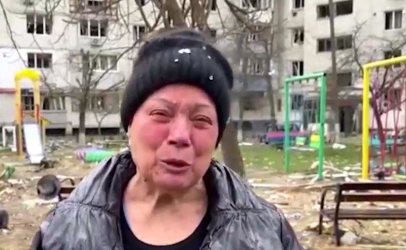 ჩემი შვილები ნანგრევების ქვეშ მოყვნენ, რუსებმა მაშველებს გამოყვანის საშუალება არ მისცეს - ბოროდიანკას მცხოვრები