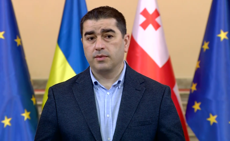 მქონდა კომუნიკაცია ჩემს უკრაინელ კოლეგასთან და დავუდასტურე უკრაინაში ვიზიტისთვის მზაობა - შალვა პაპუაშვილი