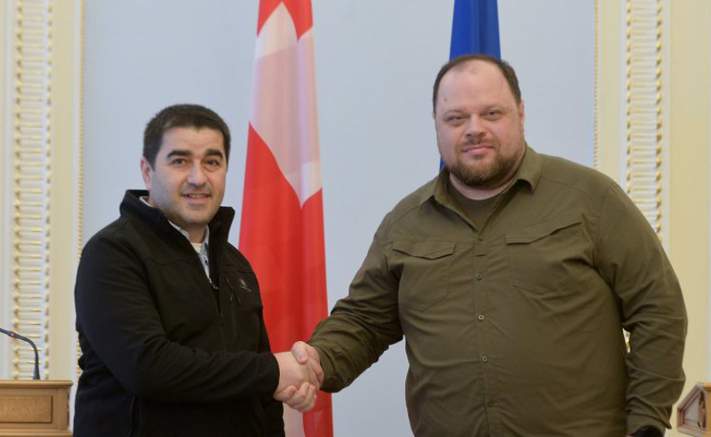 პაპუაშვილთან აგრესორის წინააღმდეგ სანქციათა დაწესების აუცილებლობა განვიხილეთ - სტეფანჩუკი