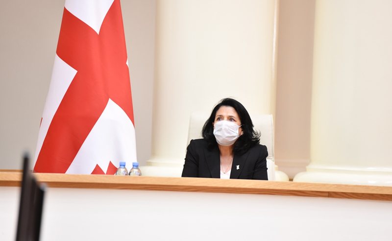 პრეზიდენტის ვეტოს მოლოდინში - პოლიტიკური სპექტრი სალომე ზურაბიშვილს ნაბიჯს ელოდება