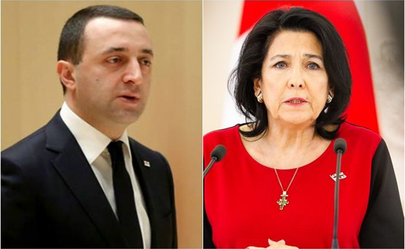 უკრაინის მიმართ პრეზიდენტის ქმედებებს დადებითად 63 % აფასებს, პრემიერის მაჩვენებელი დაბალია