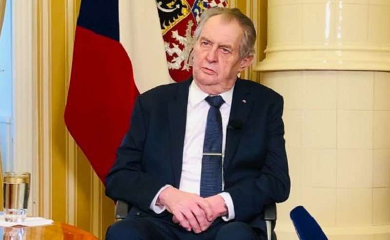 ჩეხეთის პრეზიდენტმა ნება დართო თავისი ქვეყნის მოქალაქეებს,  უკრაინის მხარეს იომონ
