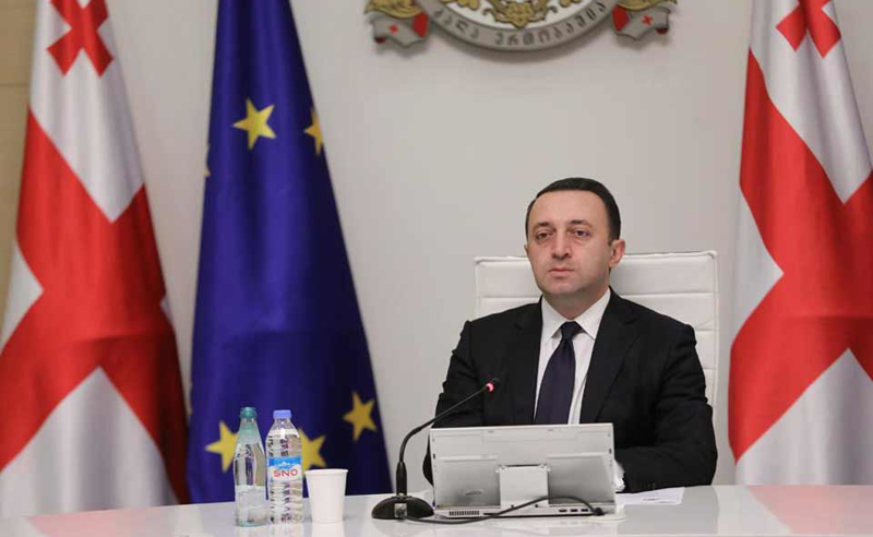 ოპოზიციის ანტიეროვნულ ქმედებებზე გაოცებული მიყვებოდნენ ჩვენი ევროპელი კოლეგები  - პრემიერის მორიგი ბრალდება