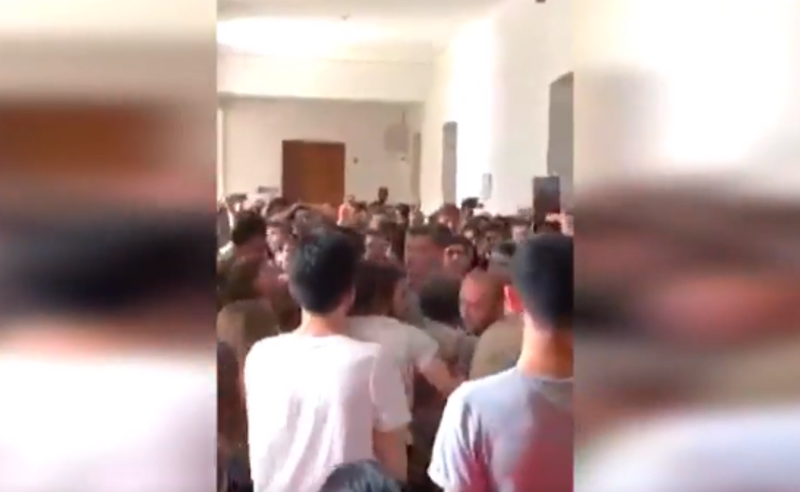 თსუ-ს სტუდენტების პროტესტი გრძელდება - რექტორის კაბინეტი მესამე დღეა პიკეტირებულია