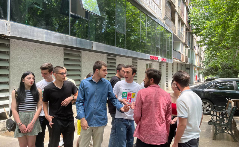 დაზიანებებზე, რომელიც მოგვაყენეს, პასუხისმგებლობა "ოცნებას" ეკისრება - სტუდენტები
