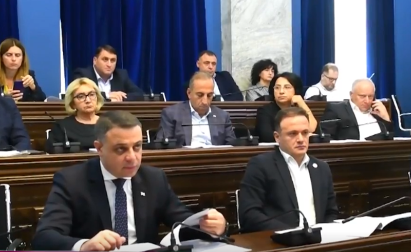 მედიის თავისუფლების შეზღუდვა - პარლამენტში "ოცნების" კანონპროექტზე მსჯელობენ