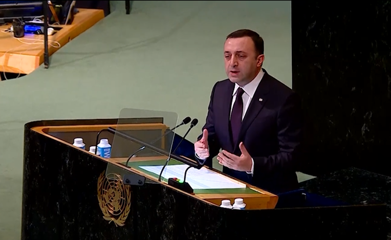პრემიერის ხელიდან გაშვებული შანსი - ოპოზიცია ღარიბაშვილის გაეროში გამოსვლას აკრიტიკებს